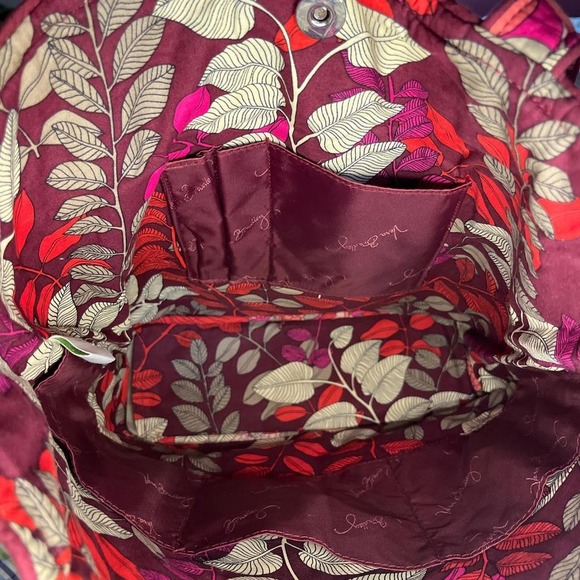 Vera Bradley‎ Bohemian Blooms Large Tote EUC - Picture 5 of 8